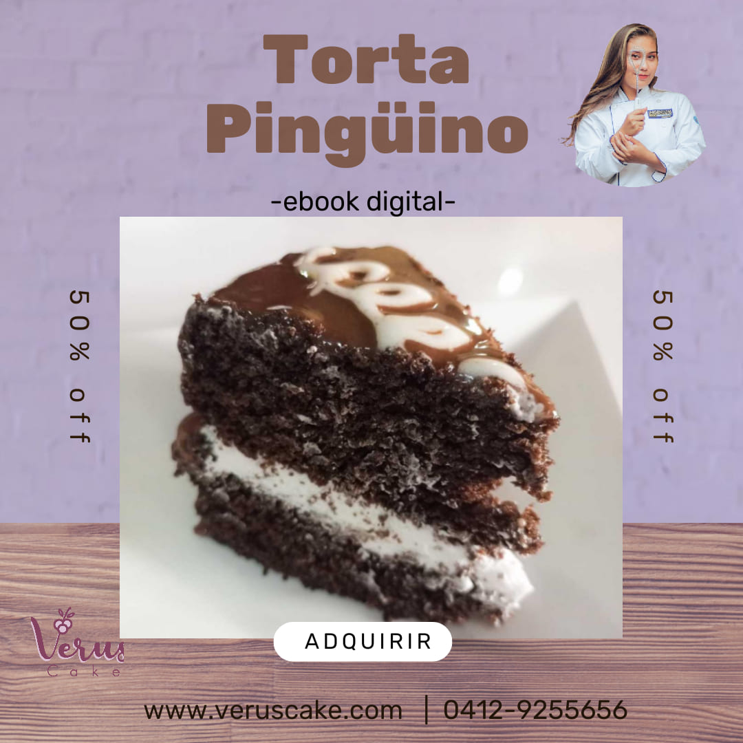Especial torta pingüino